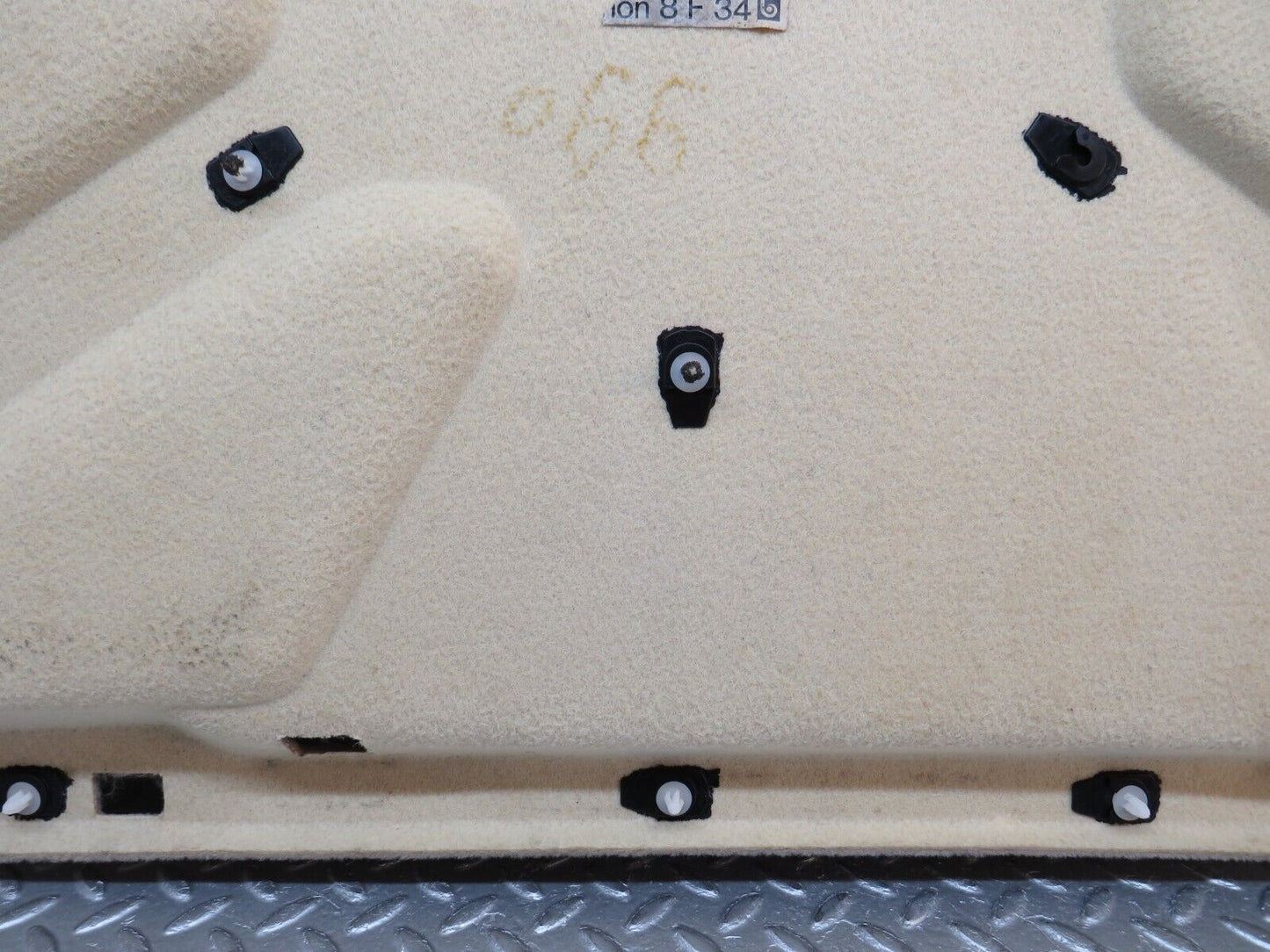 38287 Mercedes-Benz R129 280SL Coupe Interior Boot Lid Cover Panel Beige