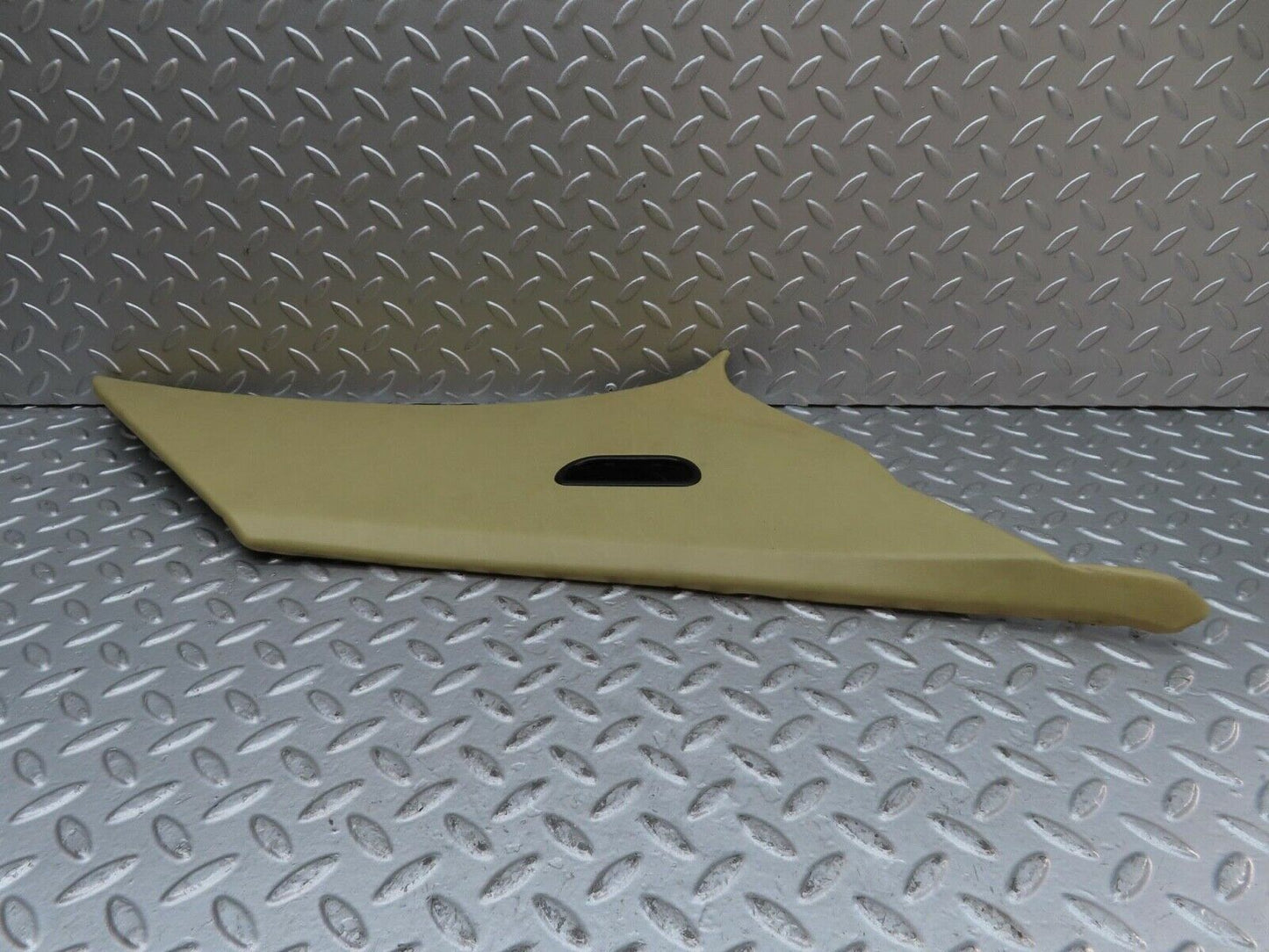 15313 Mercedes-Benz W123 230E C Pillar Cover Panel Left Beige 1236900325