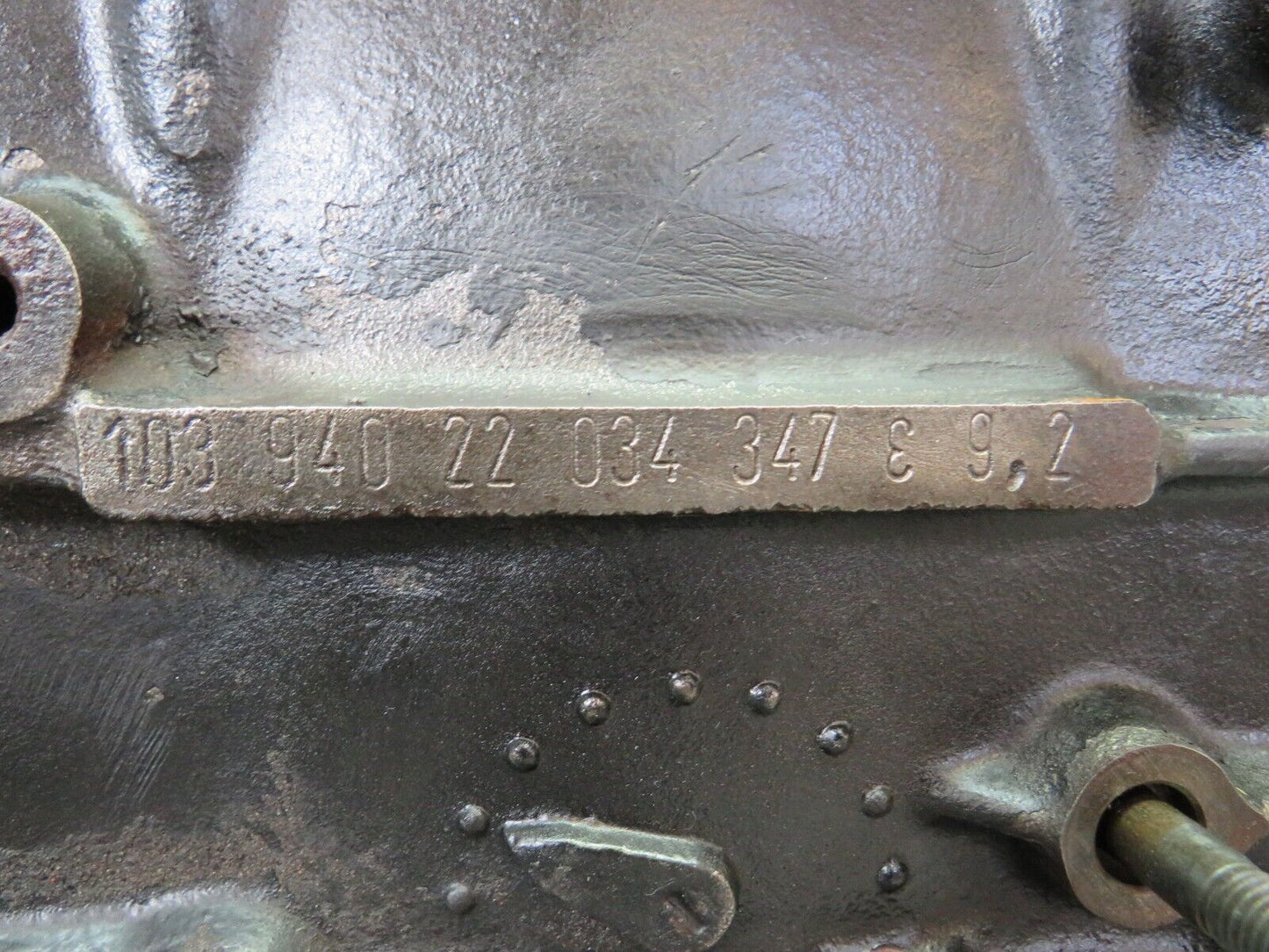 34254 Mercedes-Benz W124 260E Complete Engine 1030110501 M103.940