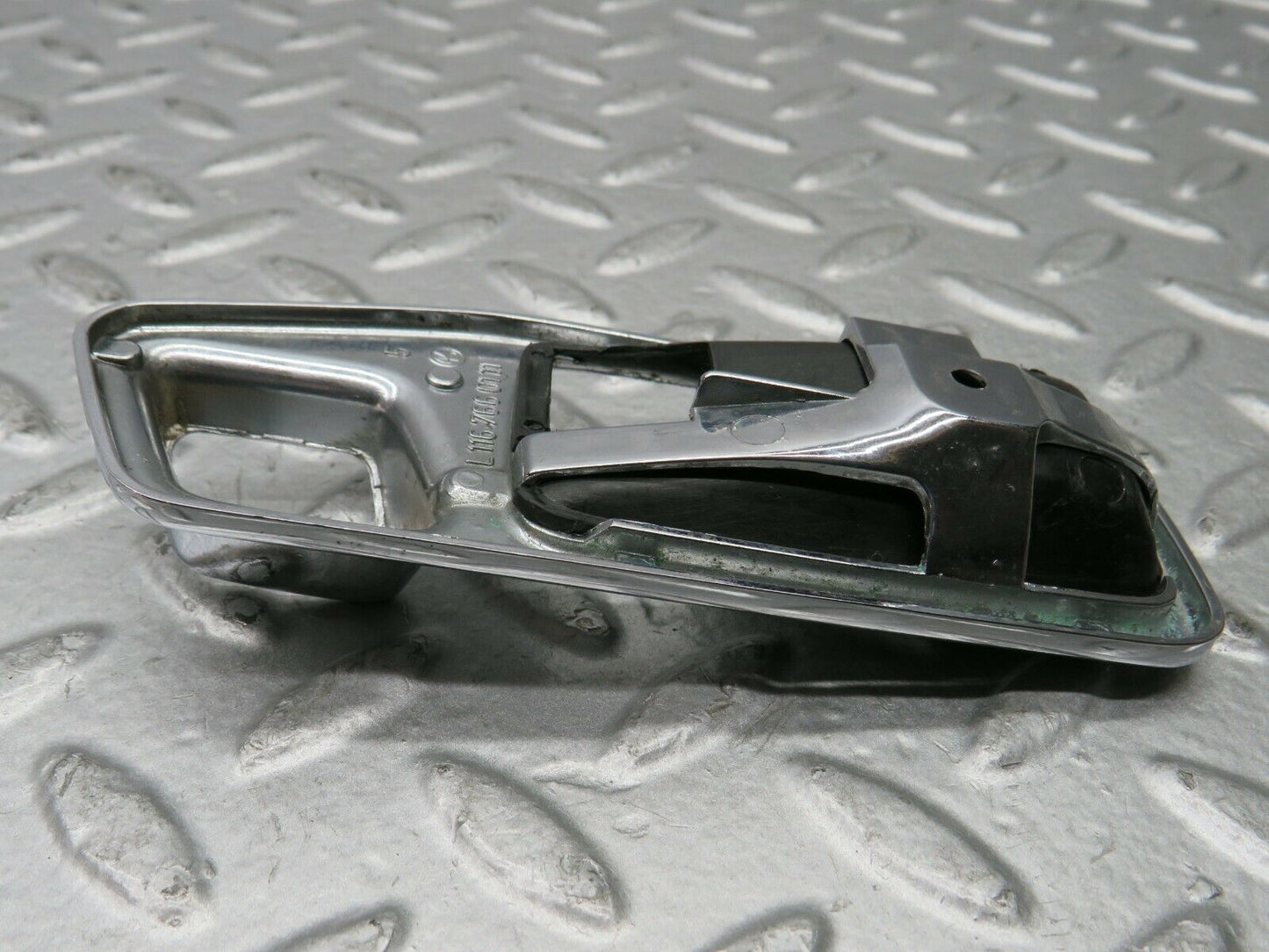 21976 Mercedes-Benz S123 280TE Wagon Chrome Frame For Door Opener Left 1167660111