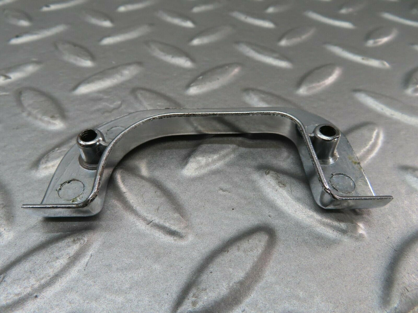 15226 Mercedes-Benz W123 230E Right Interior Chrome Door Latch Trim 1237230224