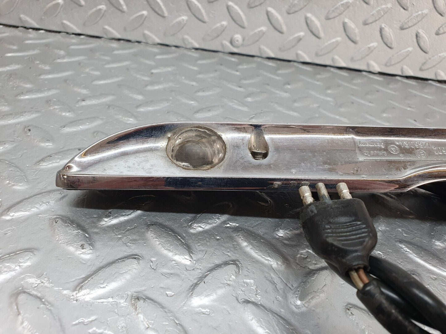 43163 Mercedes-Benz W108 280SE Number Plate Light Trunk Chrome Hella K12860 12860R4