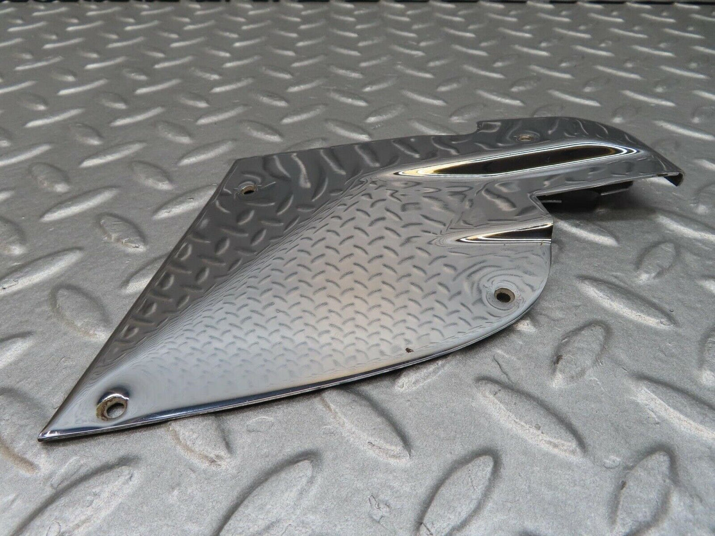 13975 Mercedes-Benz C107 280SLC B Pillar Chrome Cover Plate Left Side