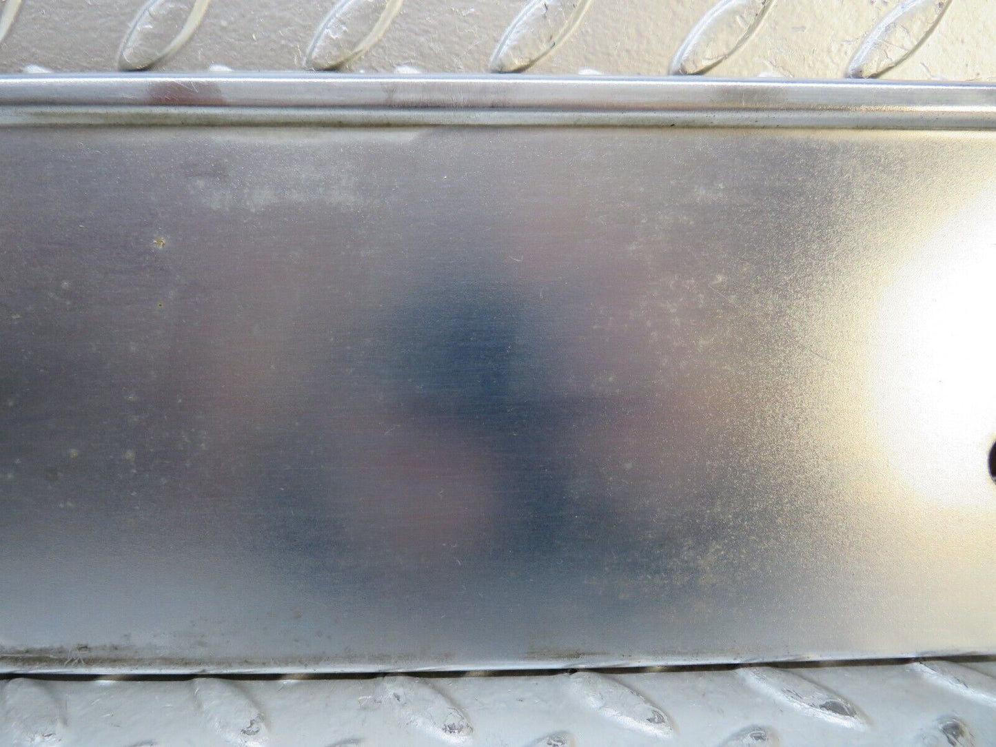 28248 Mercedes-Benz S123 240D Wagon Rear number Plate Holder Chrome