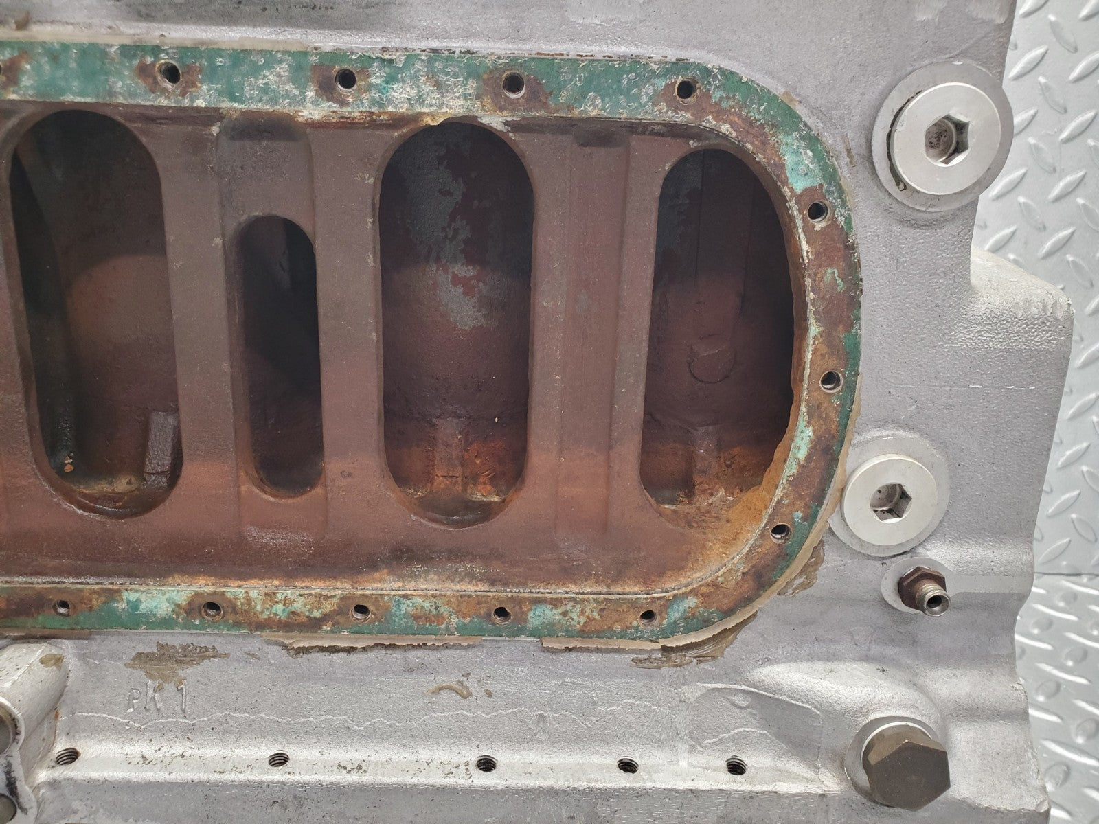 W112 engine block used OEM