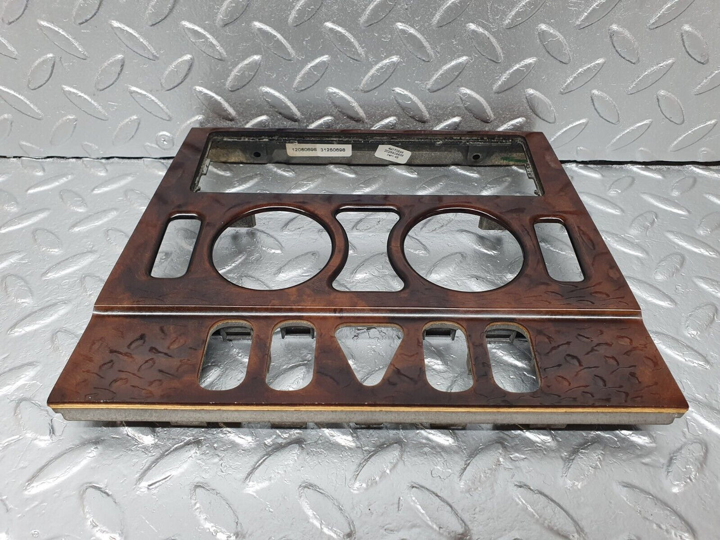 41851 Mercedes-Benz W202 C200 Heater Control Panel Wood Trim 2026808836 2026832808