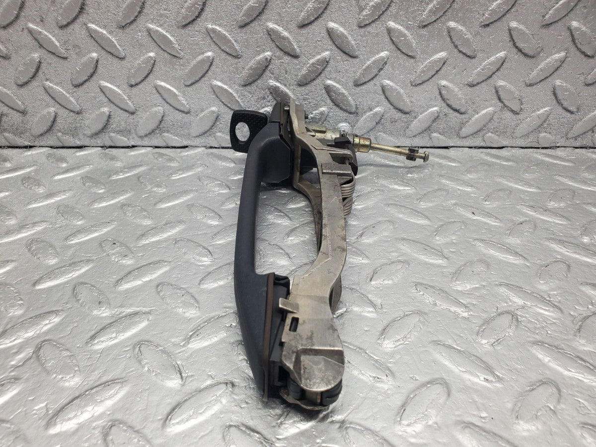 W201 Baby Benz front right door exterior handle with key used OEM
