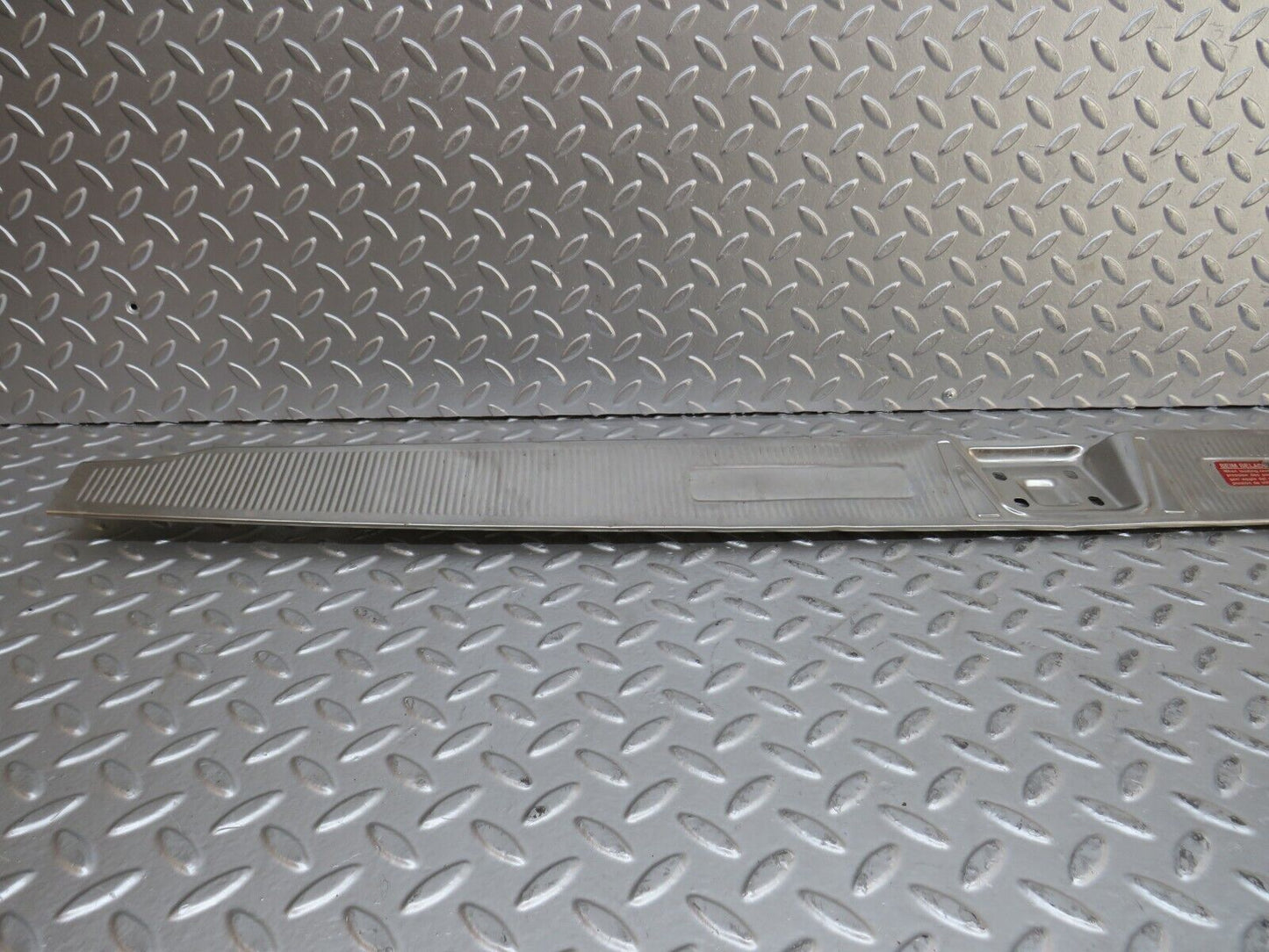 28216 Mercedes-Benz S123 240D Wagon Trunk Ornamental Chrome Cover 1236681089