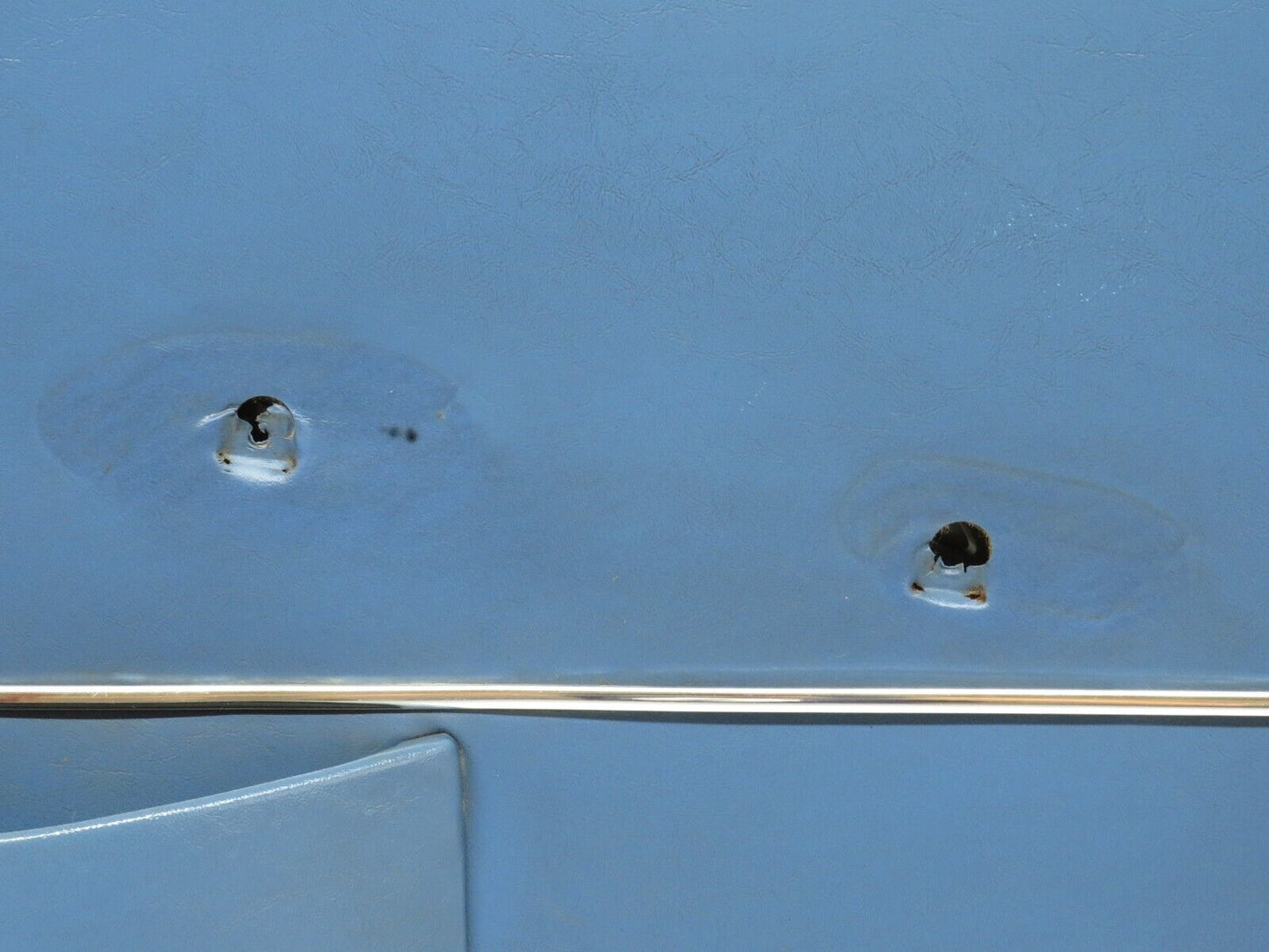 35831 Mercedes-Benz W108 Front Right Door Card Blue