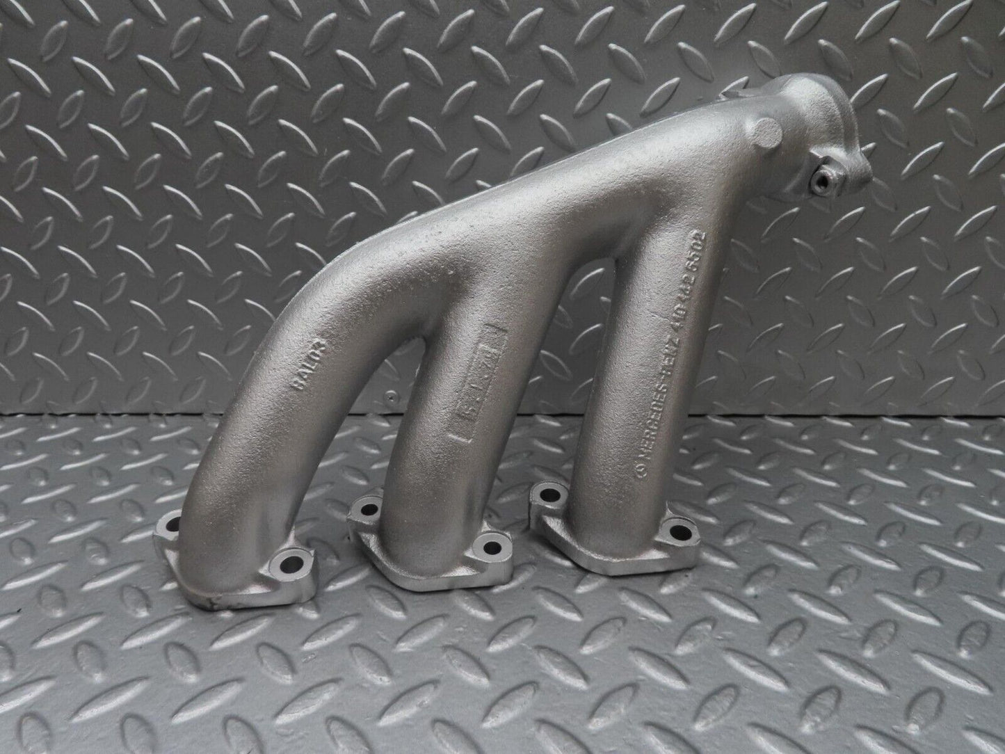 39196 Mercedes-Benz C107 280SLC Coupe Exhaust Manifold Cylinder 1-3 1101426502