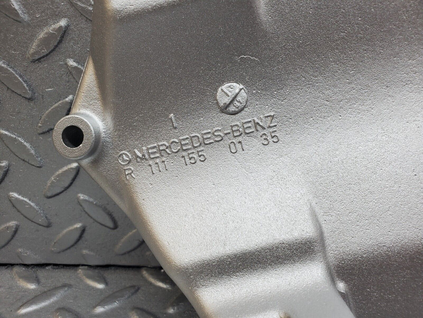 44684 Mercedes-Benz W124 220E AC Compressor Support Bracket 1111550135