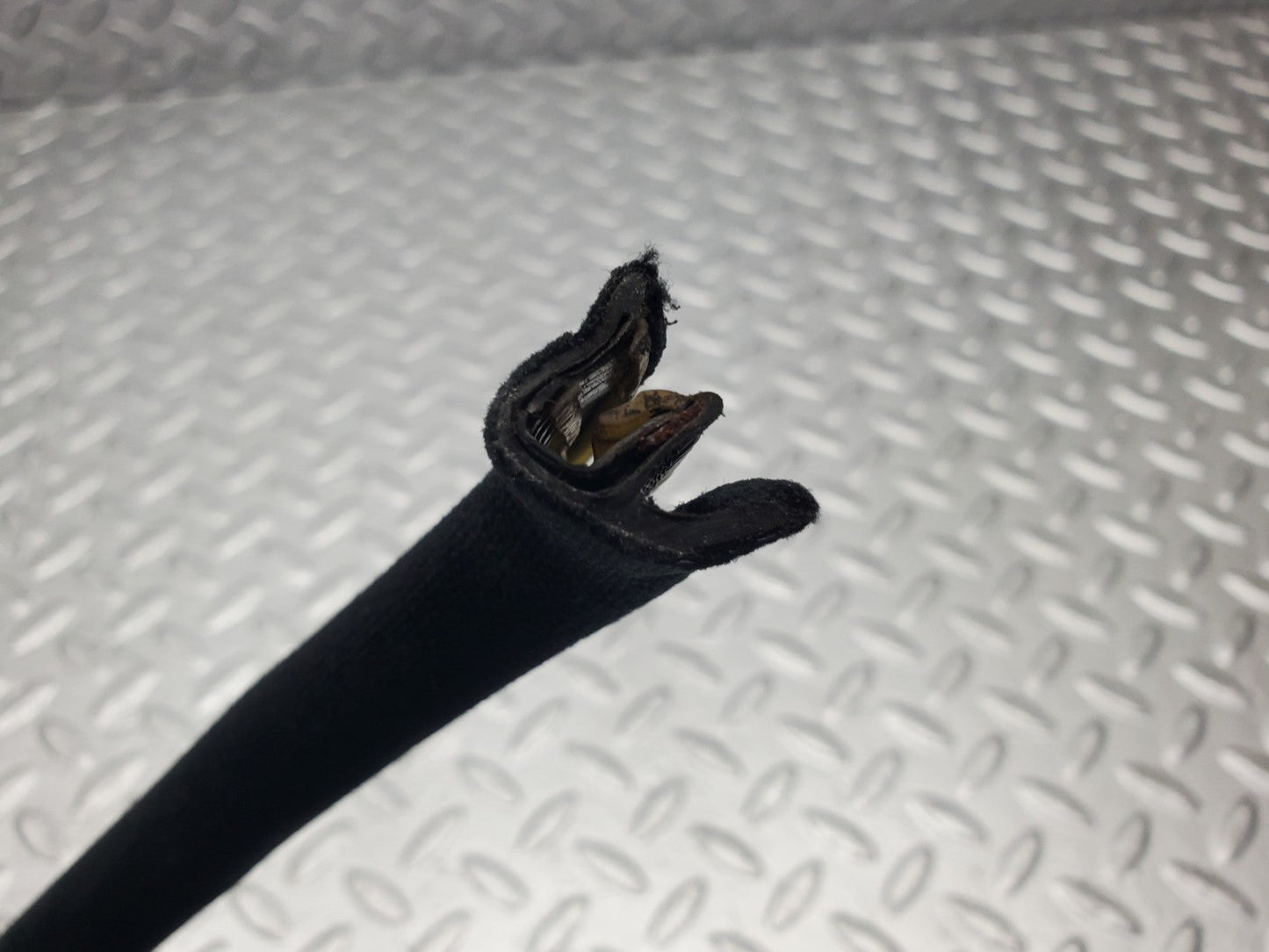 W201 Baby Benz door edge seal rear right side black used OEM