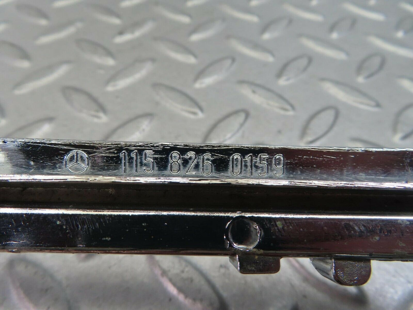 8513 Mercedes-Benz W115 Tail Light Chrome Frame Left 1158260159