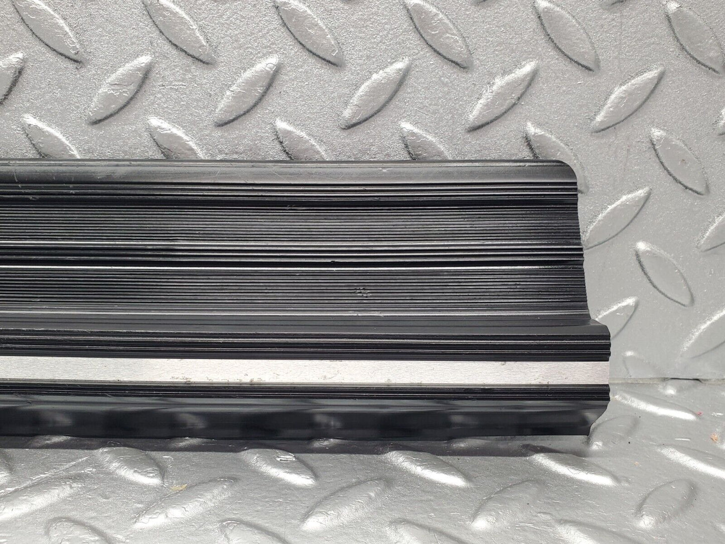 46330 Mercedes-Benz C123 280CE Coupe Door Sill Trim Black Left Side