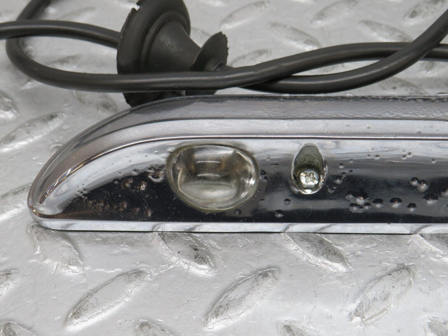 37407 Mercedes-Benz W109 300SEL number Plate Light Trunk Chrome Hella K12860