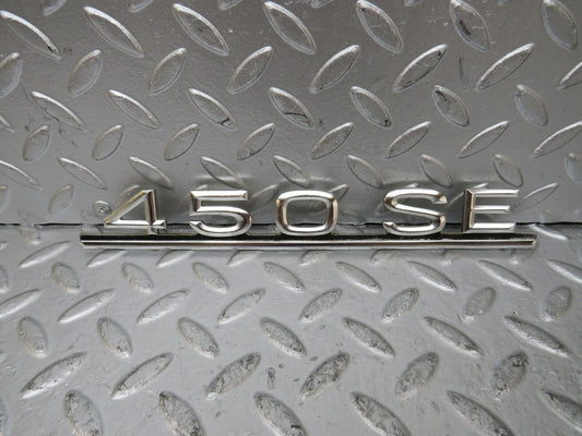 26036 Mercedes-Benz W116 450SE Trunk  Badge Emblem 1168171215