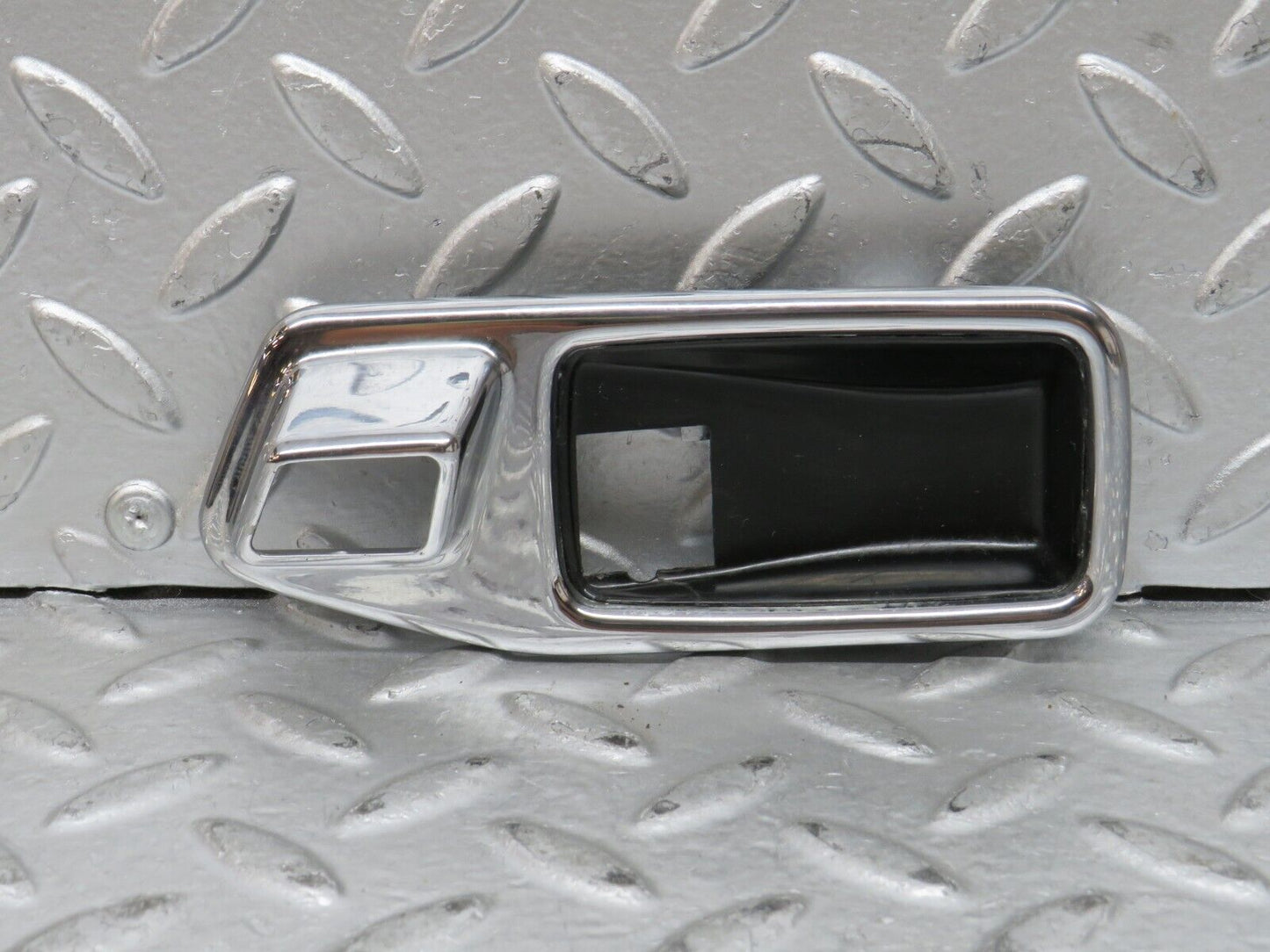 27971 Mercedes-Benz W123 280E Chrome Frame For Door Opener  Left 1167660111