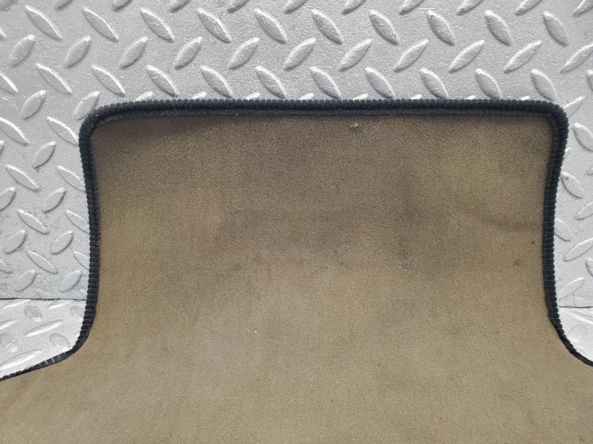 W201 Baby Benz rear left floor mat dark blue used OEM