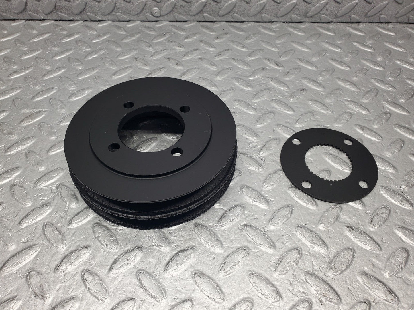 W112 crankshaft pulley used OEM