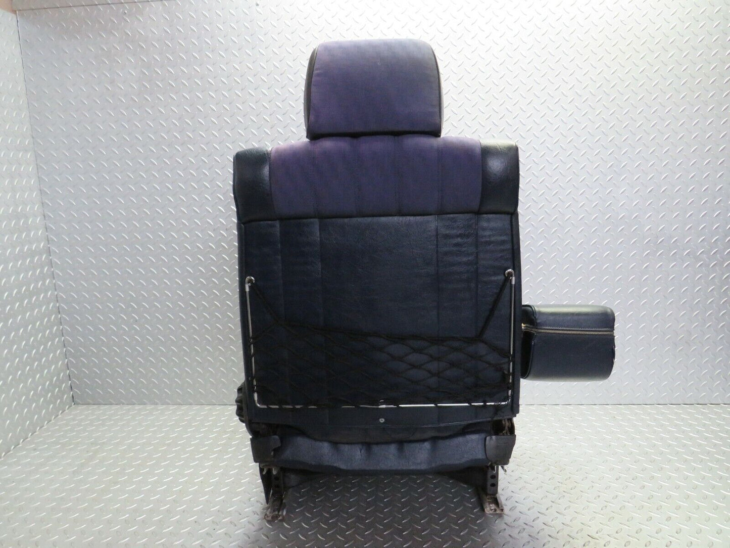 23042 Mercedes-Benz C123 230CE Coupe Front Left Seat Blue Half Leather