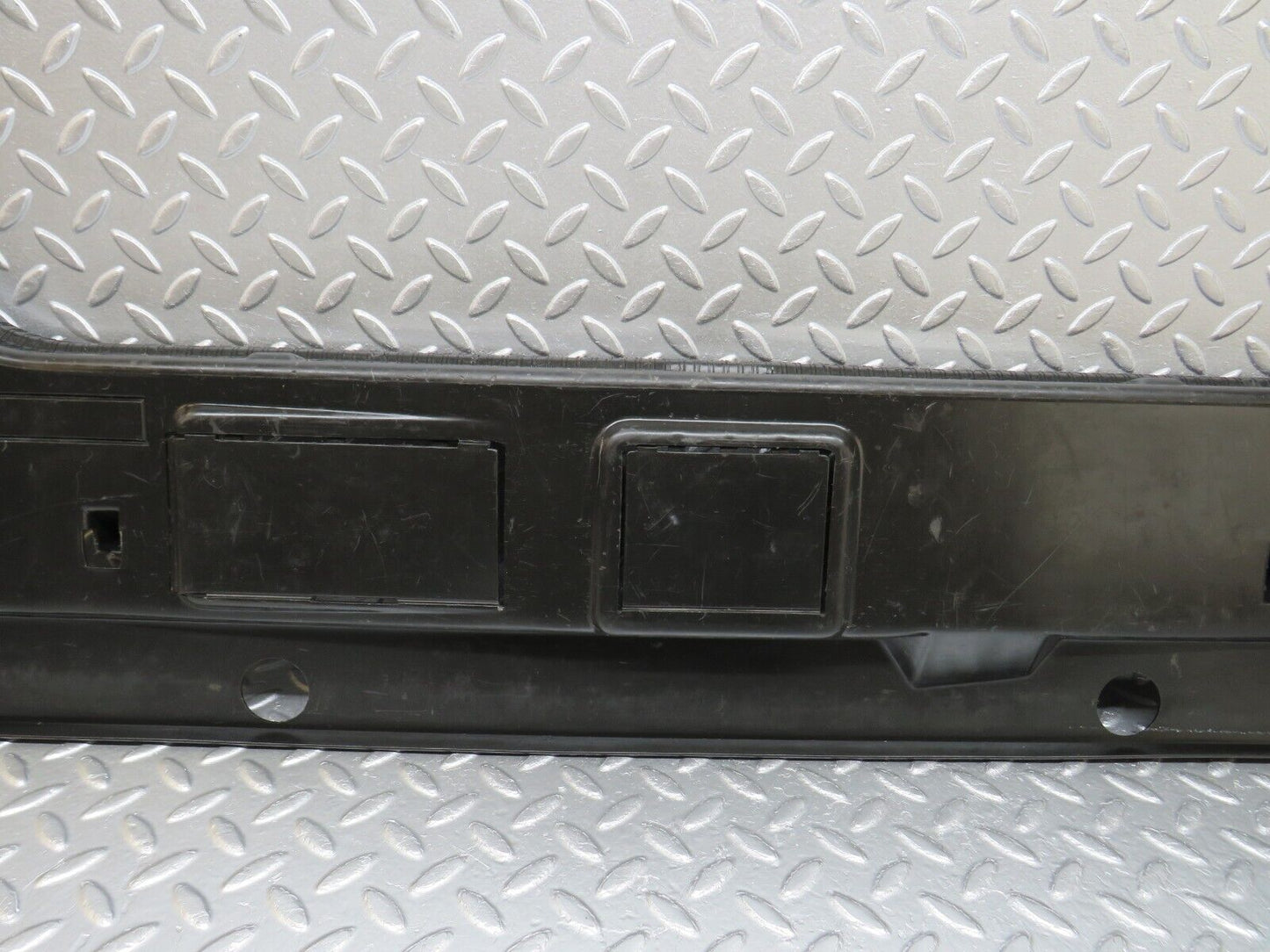 34018 Mercedes-Benz W124 260E Trunk Lock Trim Panel 1246941325