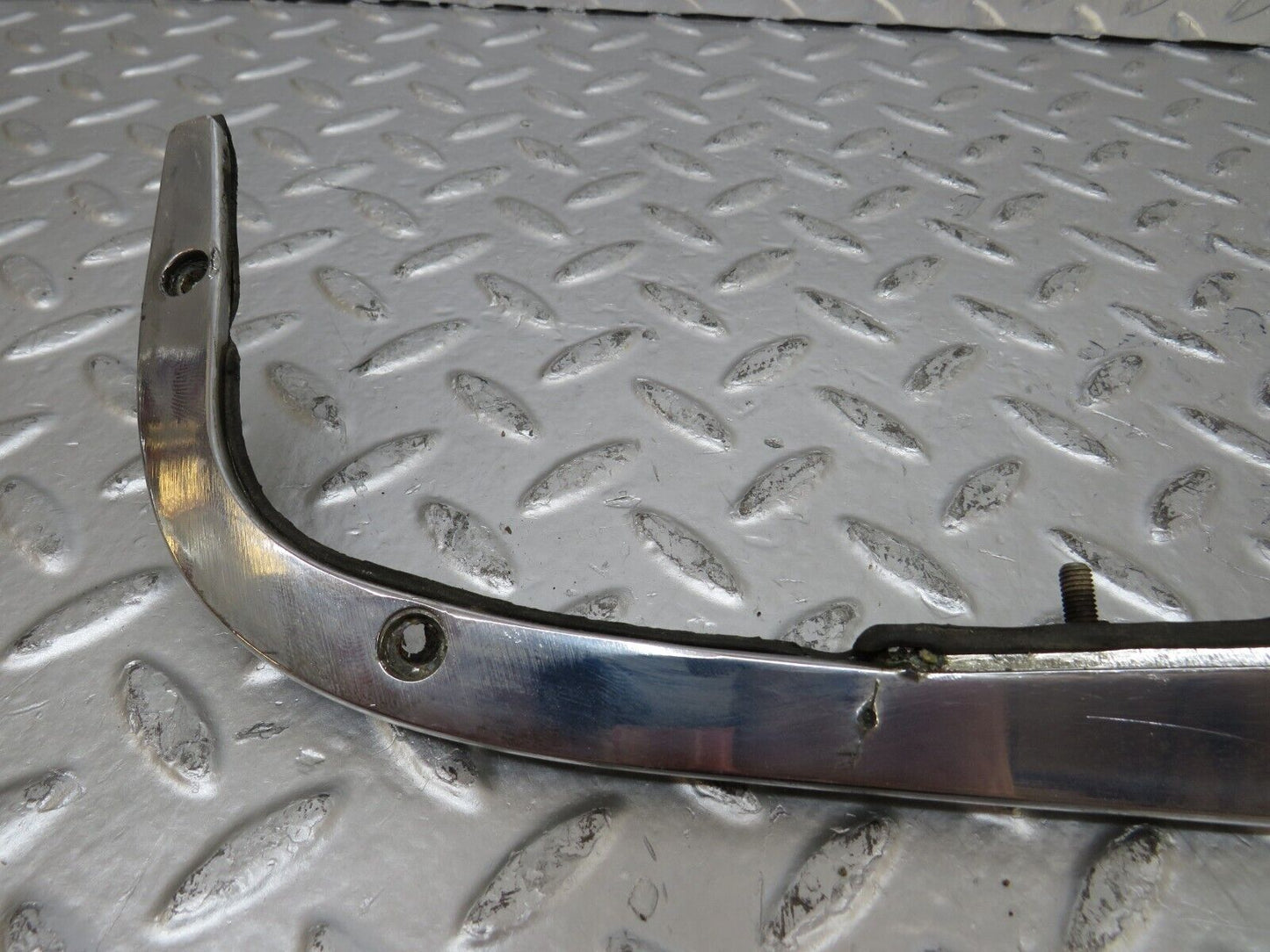 26164 Mercedes-Benz W116 450SE Trunk Chrome Moulding Trim Pair 1166900380