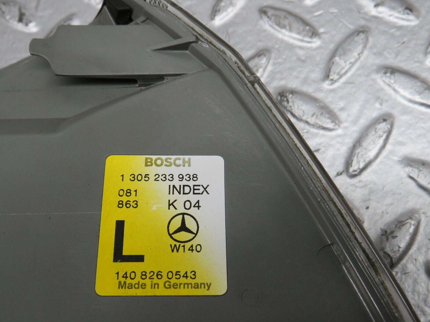 24878 Mercedes-Benz W140 S320 Indicator Clear Front Left Bosch 1408260543