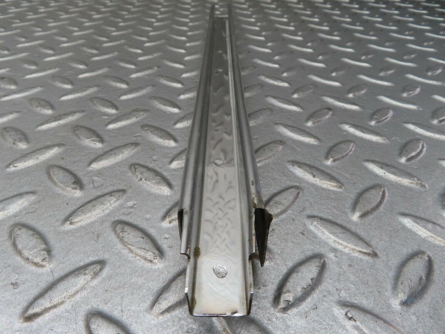 13190 Mercedes-Benz W111 220S Rear Right Door Front Chrome Window Channel