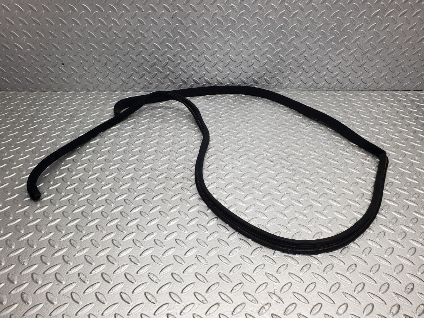 W201 Baby Benz door edge seal rear left side black used OEM