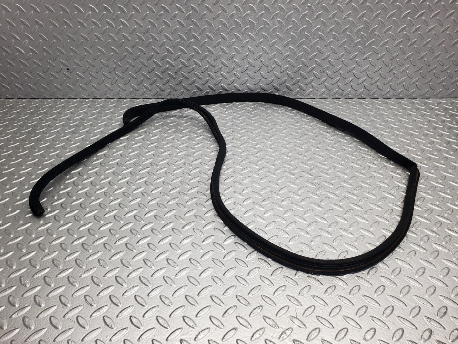 W201 Baby Benz door edge seal rear left side black used OEM