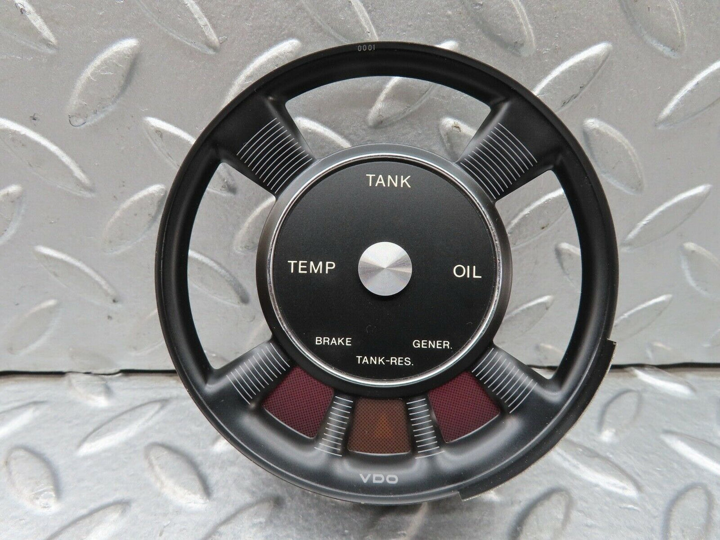 18332 Mercedes-Benz W115 Temperature Fuel Oil Gauge Instrument Surround