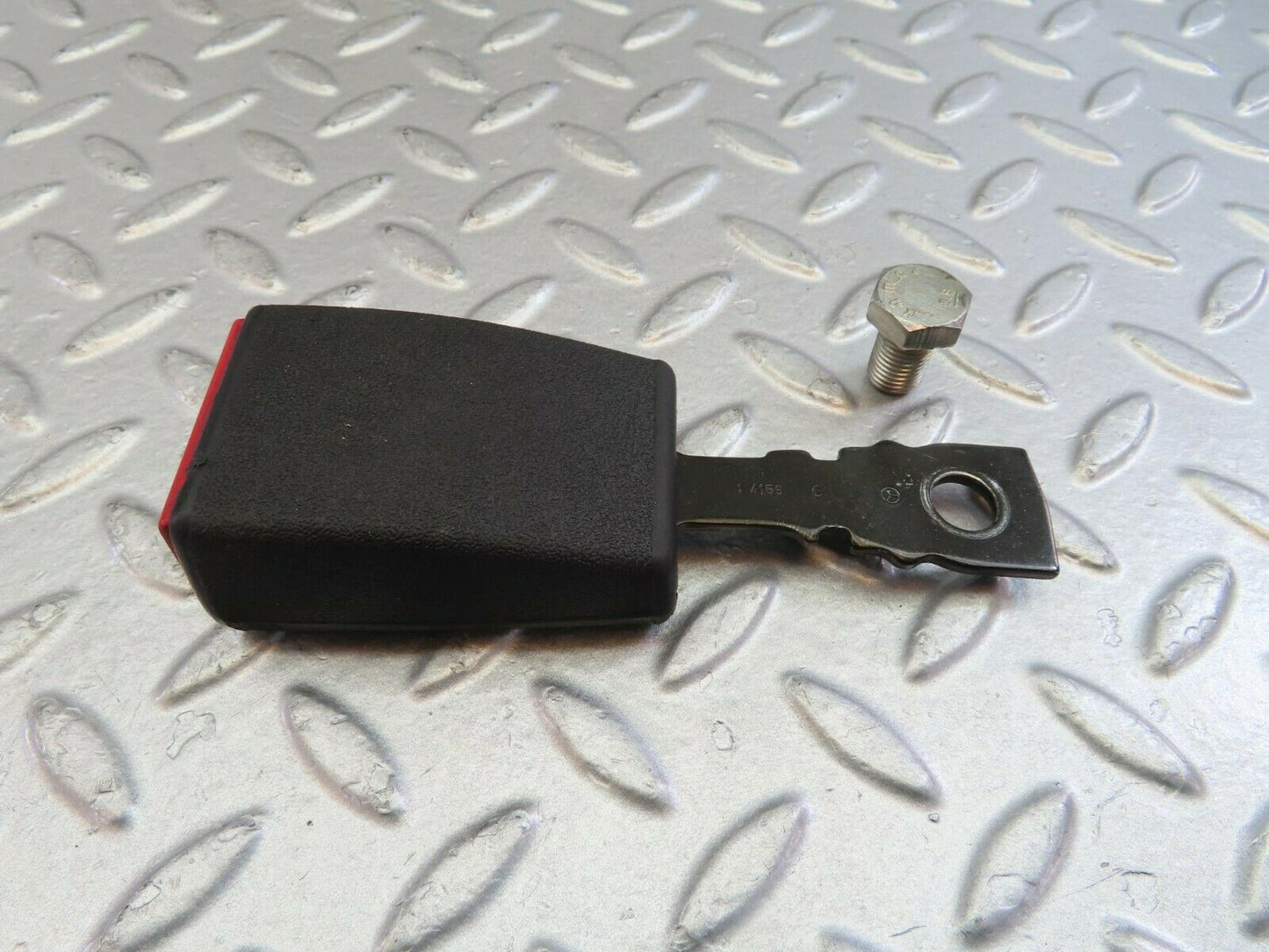 10874 Mercedes-Benz W123 230E Front Right Seat Belt With Buckle 1238604886