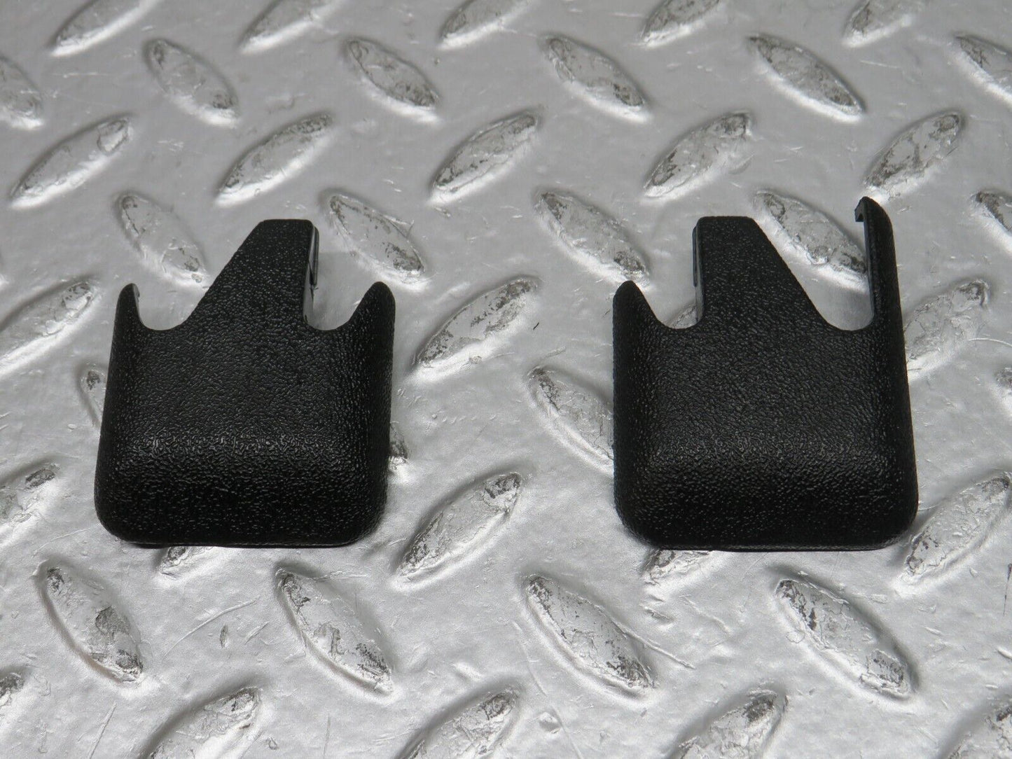 31630 Mercedes-Benz W201 190LE 1.8L Front Seat Rail Trim Cover Pair 1246842118
