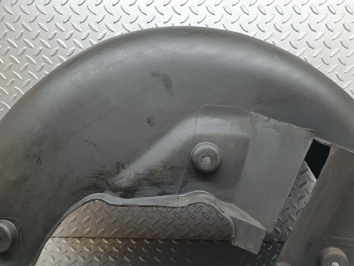 42570 Mercedes-Benz R129 320SL Coupe Rear Right Inner Fender Wheel Arch Lining 1296983030