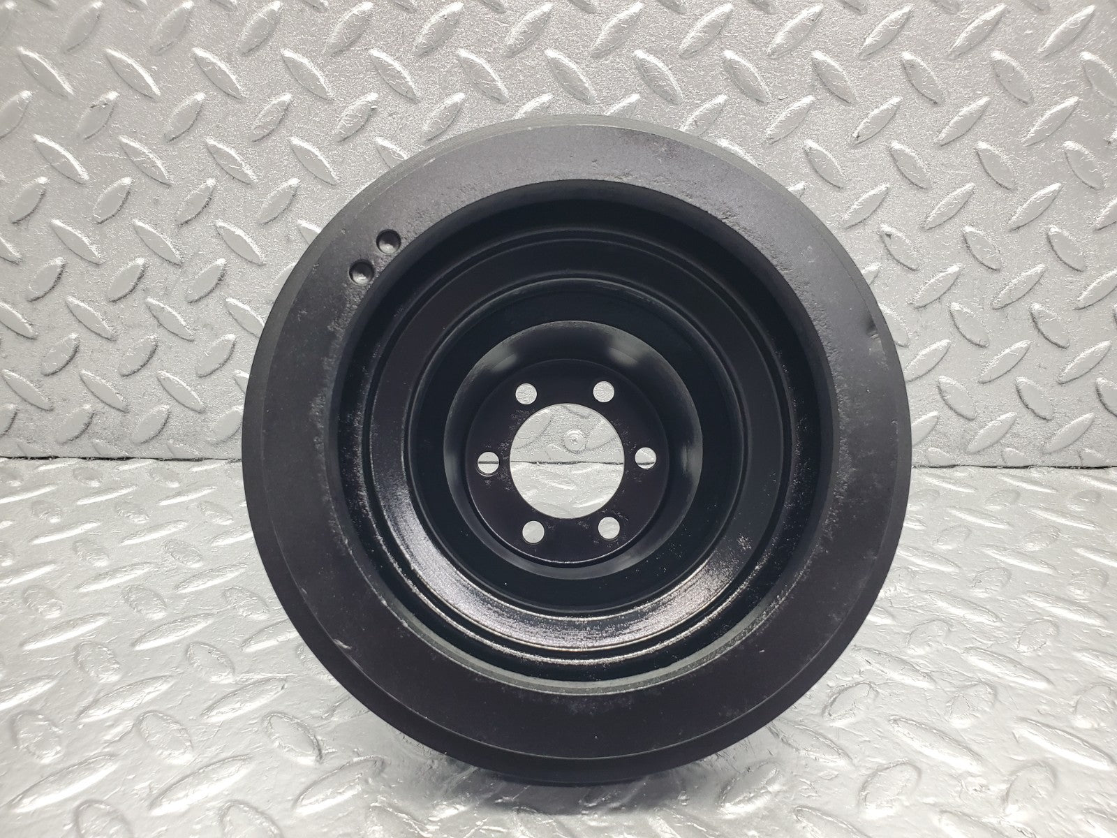 W126 Coupe crankshaft pulley used OEM