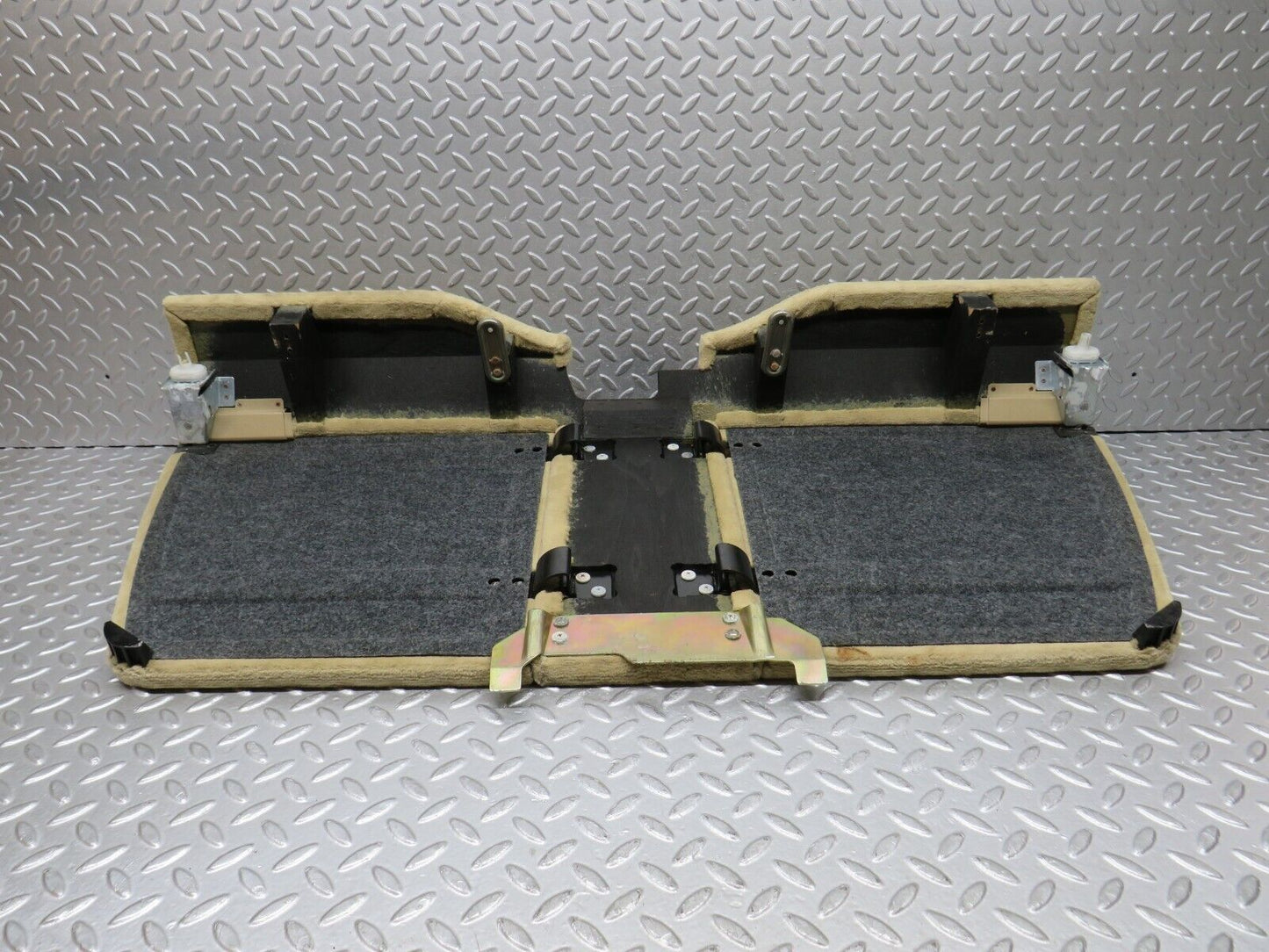 38278 Mercedes-Benz R129 280SL Coupe Rear Storage Carpet Panel Beige 1296840179 1296840279
