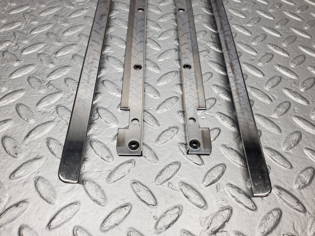 W201 Baby Benz sunroof chrome trim set with screw used OEM