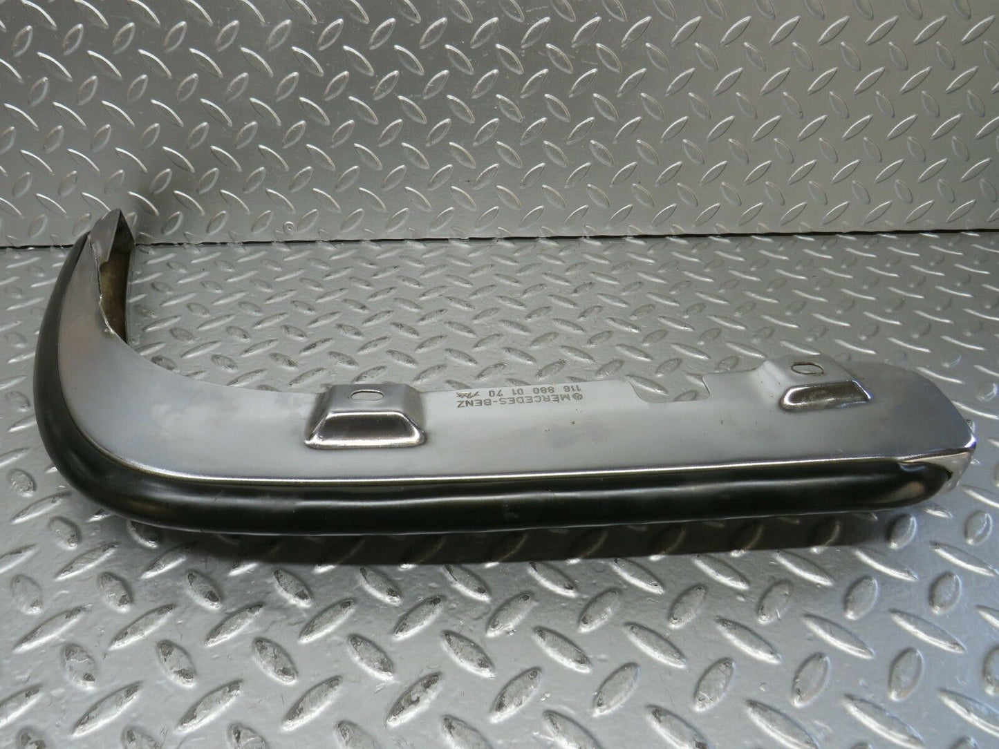 23239 Mercedes-Benz W116 350SE Front Left Upper Bumper Corner 1168800170