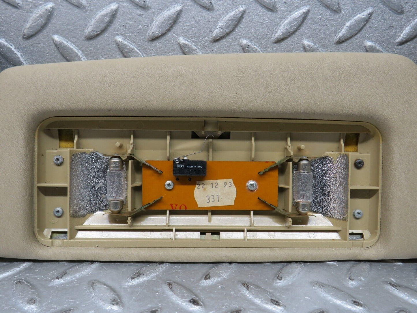 38470 Mercedes-Benz R129 280SL Coupe Sun Visor Left Side Beige