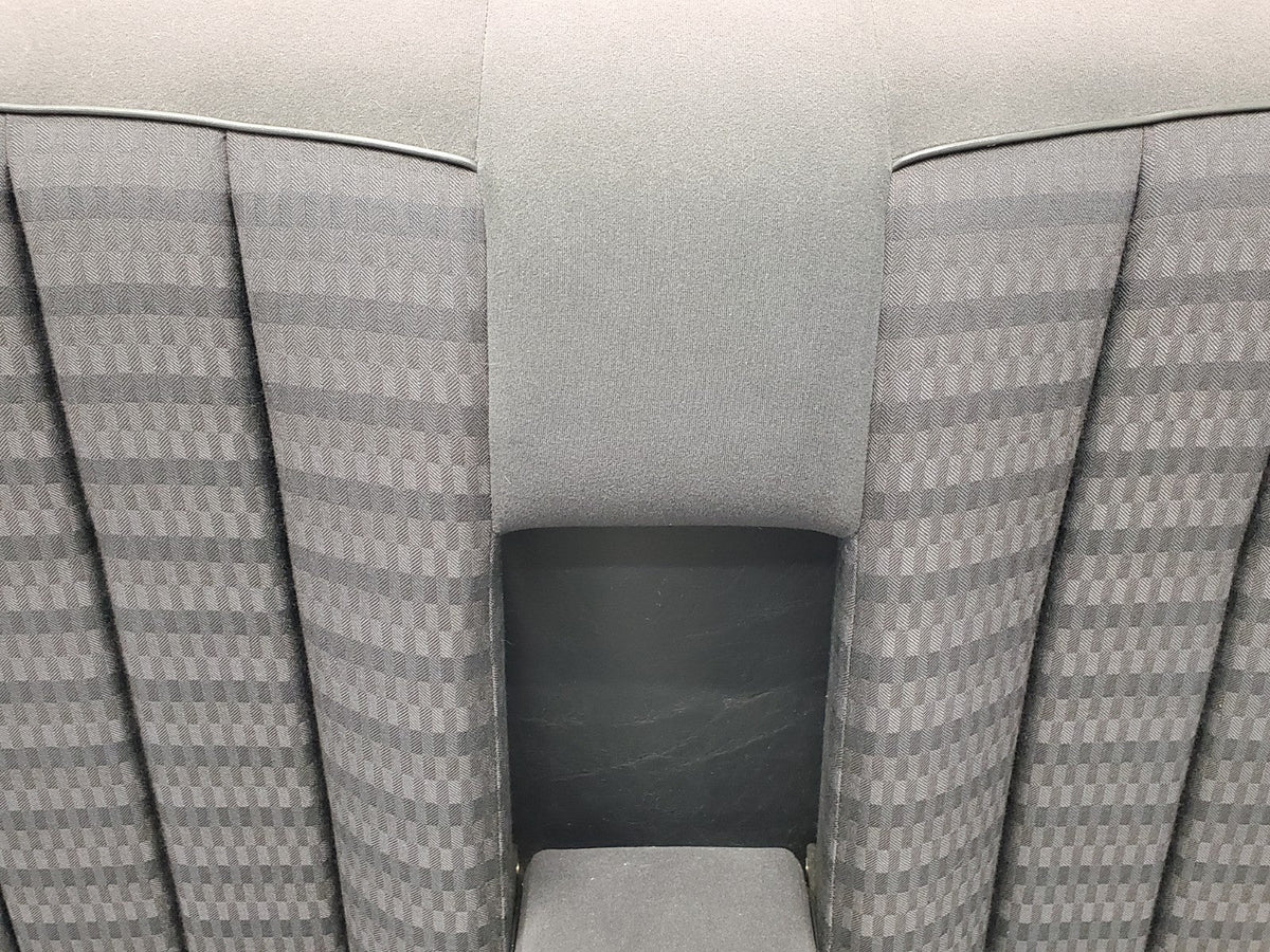 W201 Baby Benz rear seat black used OEM