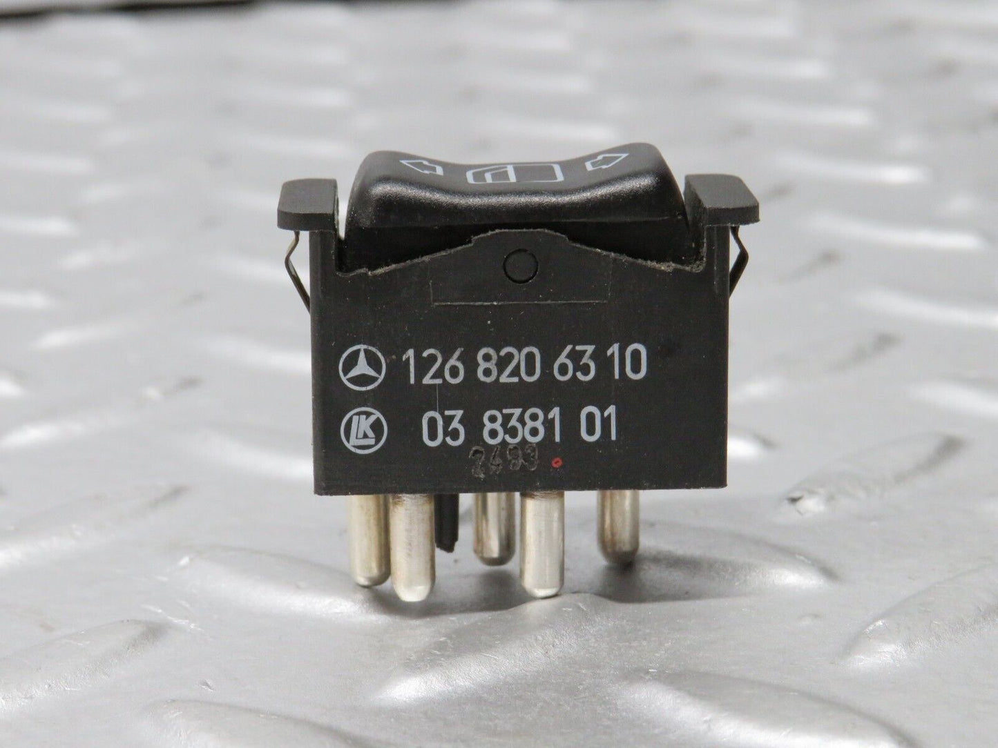 38960 Mercedes-Benz W201 190E 2.6L Rear Electric Window Switch 1268206310