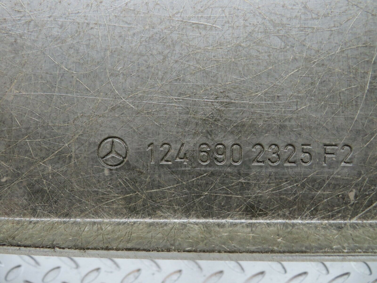 24269 Mercedes-Benz S124 220TE Headlining Roof Panel Rear Grey 1246902325
