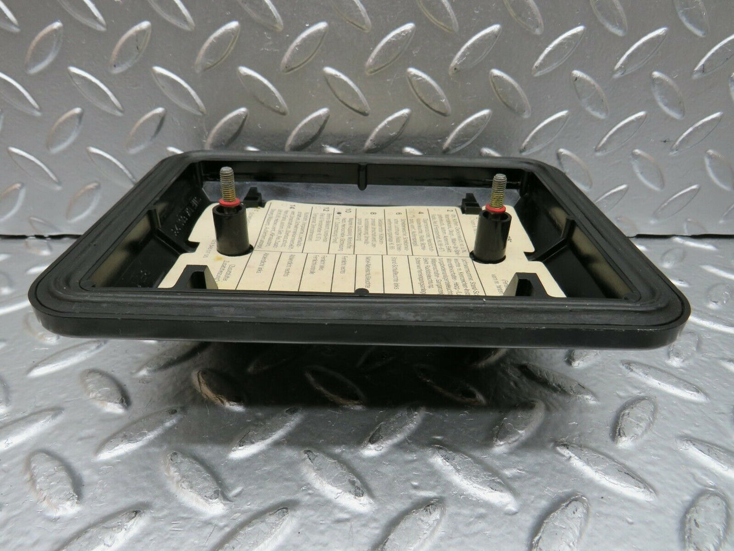 24035 Mercedes-Benz W123 280E Fuse Box Cover Lid 1235400082 1235450700