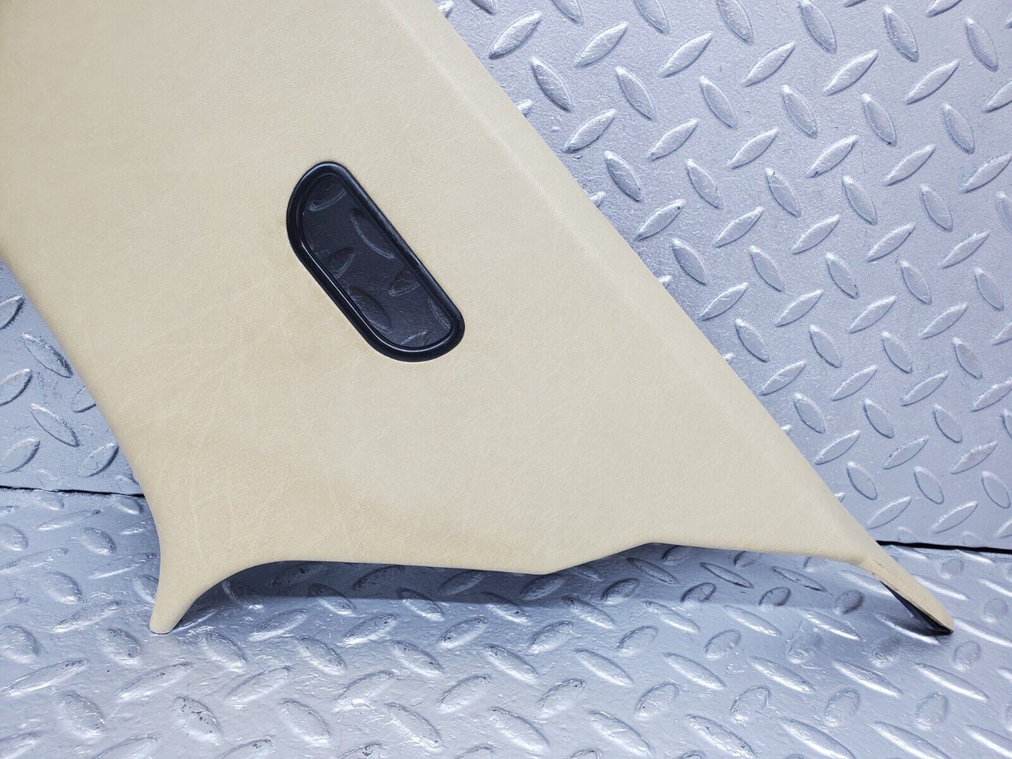 44314 Mercedes-Benz W123 280E C Pillar Cover Panel Right Side Beige 1236900425