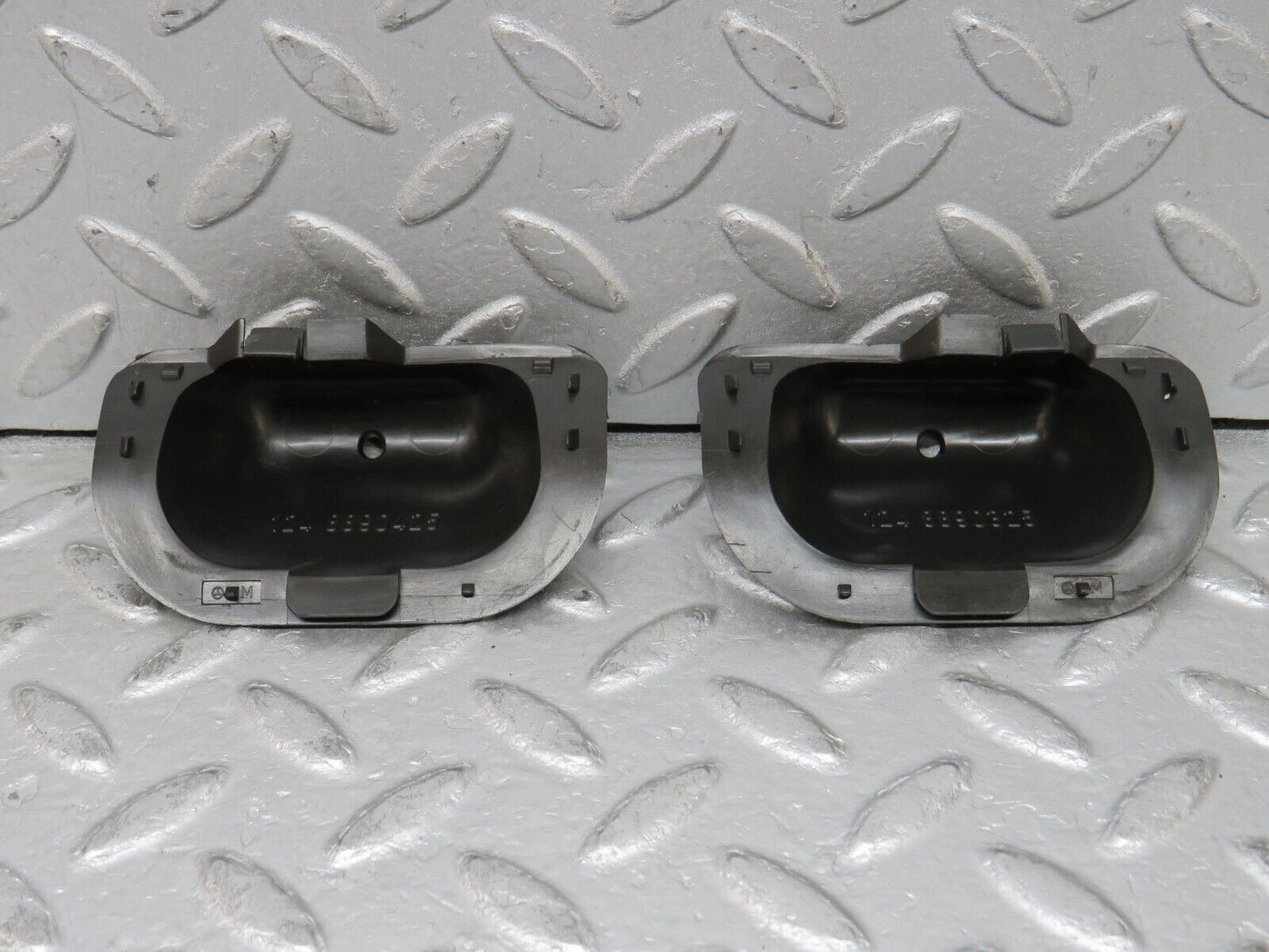 37742 Mercedes-Benz A124 320E Cabriolet Windscreen Washer Nozzle Cover Pair 1248890325 1248890425