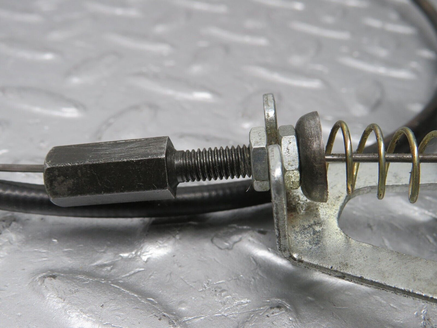 40178 Mercedes-Benz R107 350SL Coupe Soft Top Mechanism Lock With Cable Right