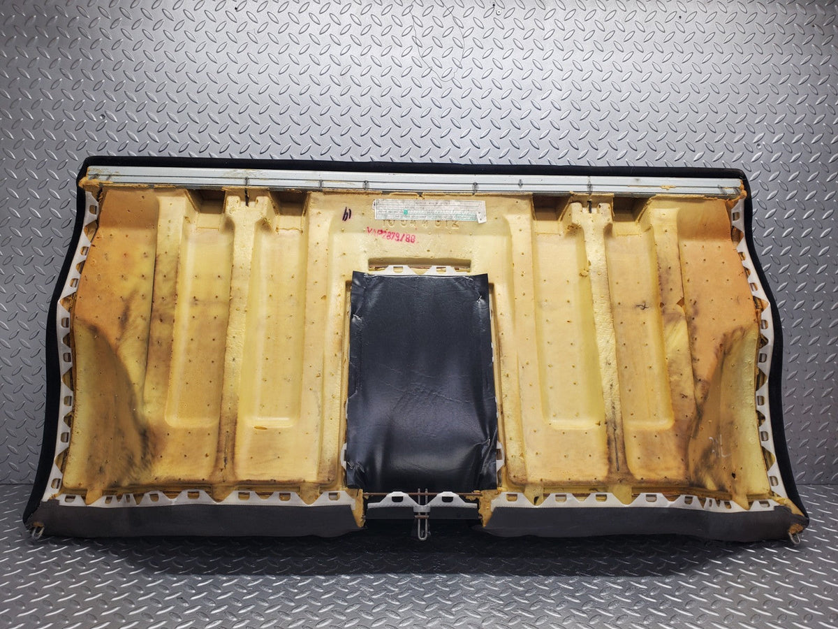 W201 Baby Benz rear seat black used OEM