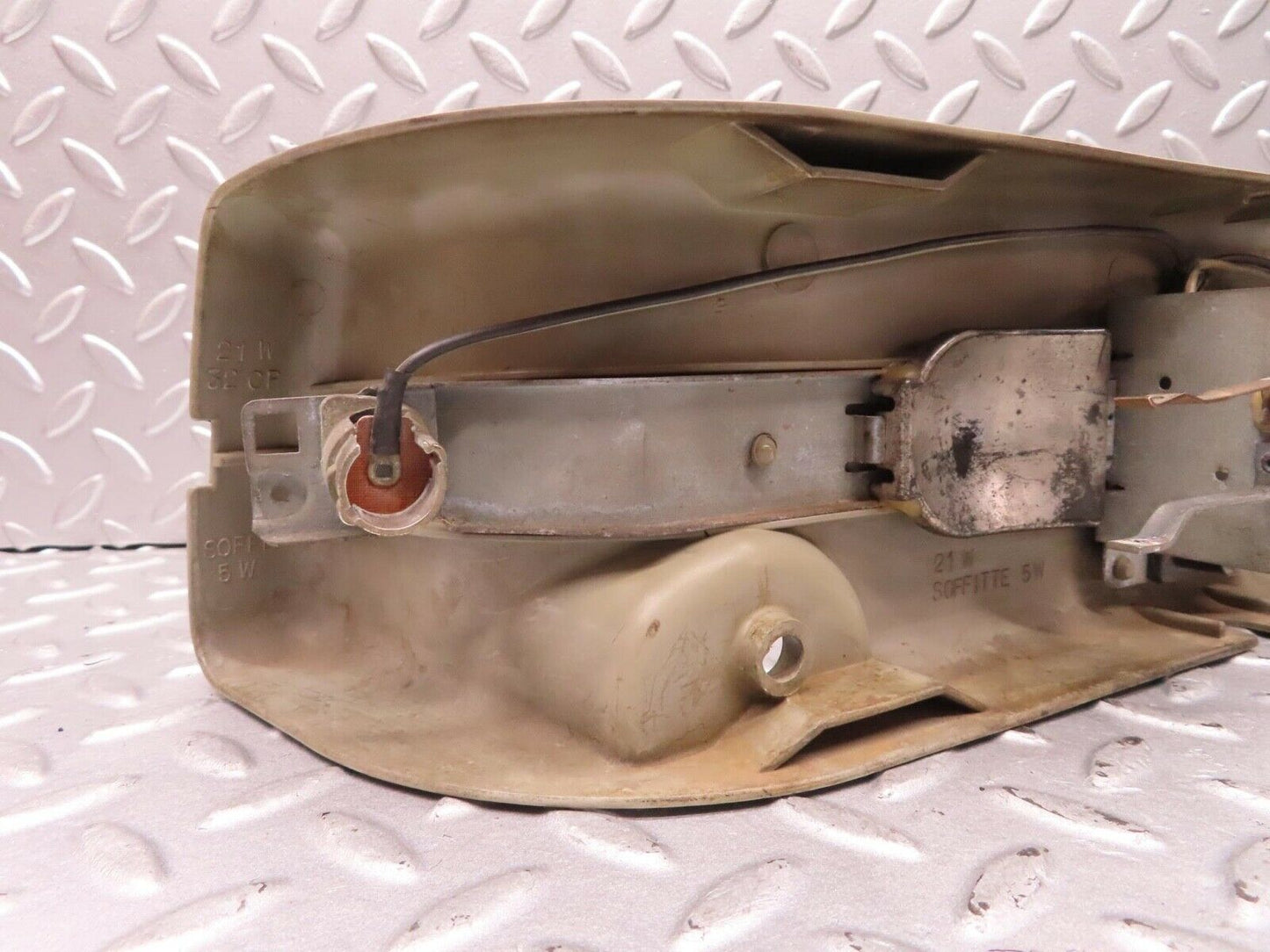 12565 Mercedes-Benz C107 Left Tail Light Cover Bulb Holder