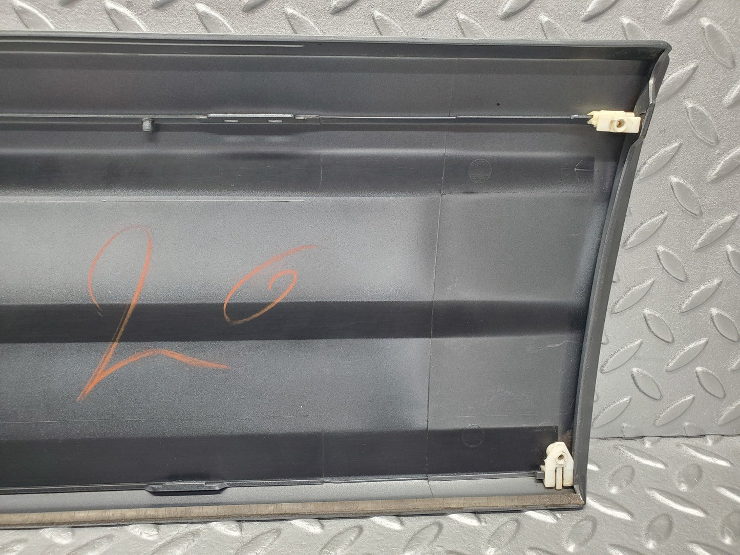 W201 Baby Benz front left door moulding trim used OEM