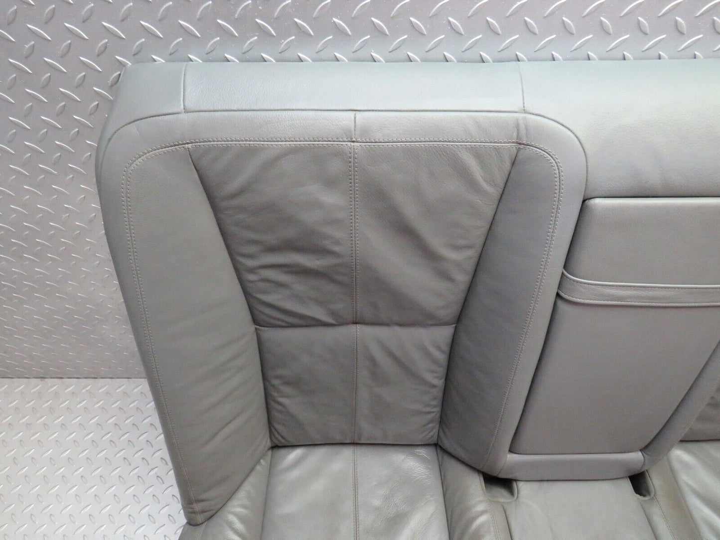 35282 Mercedes-Benz W221 Rear Seat Leather Grey 2219200050 2219200016